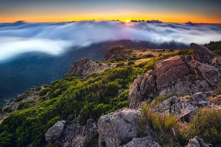 Sunrise Above the Clouds