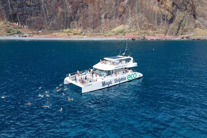 Swimming at Cabo Girao