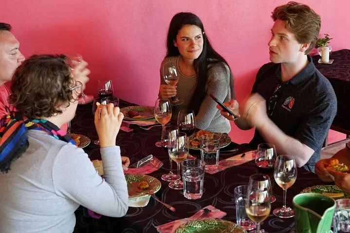 Visit to the house of a Madeira table wine producer.