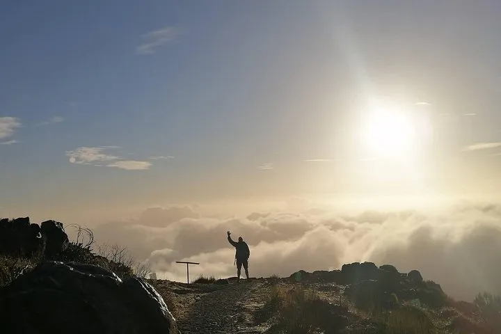 above the clouds