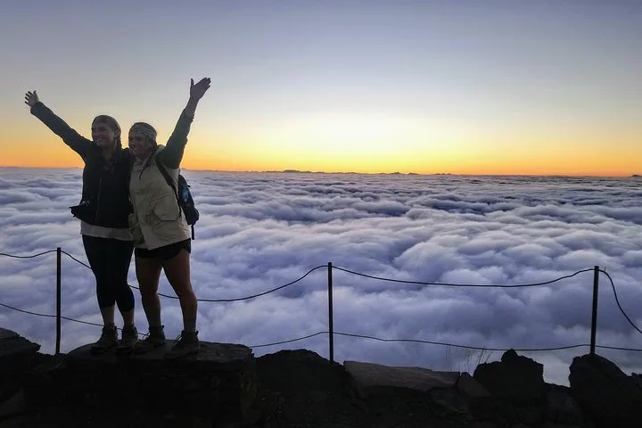Above the clouds