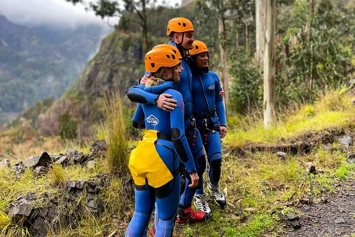 Canyoning is an activity that combines hiking, swimming, and rappelling.