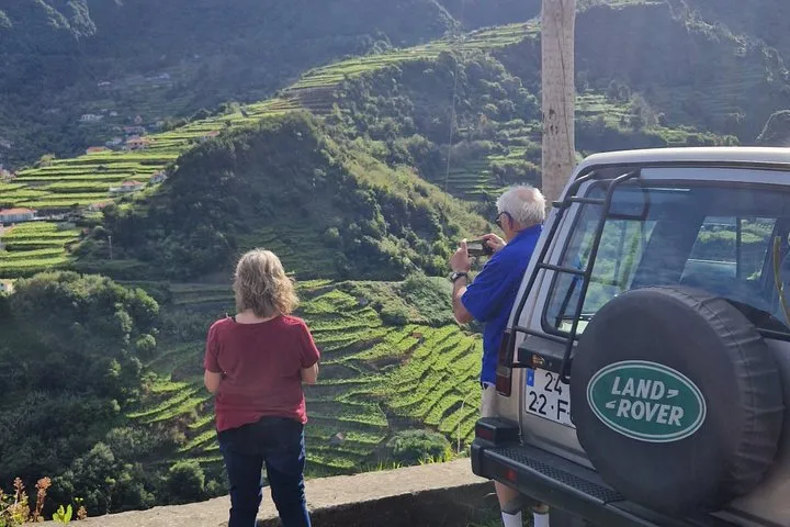 Madeira Island Private Wine Full Day Tour in All Terrain Vehicle