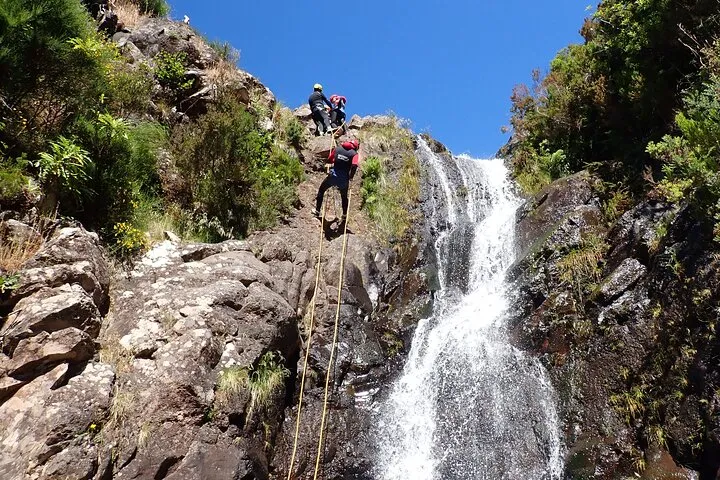 Canyoning Experience Level I Beginners in Ribeira das Cales