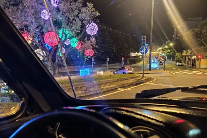 Funchal Christmas lights sightseeing night tour