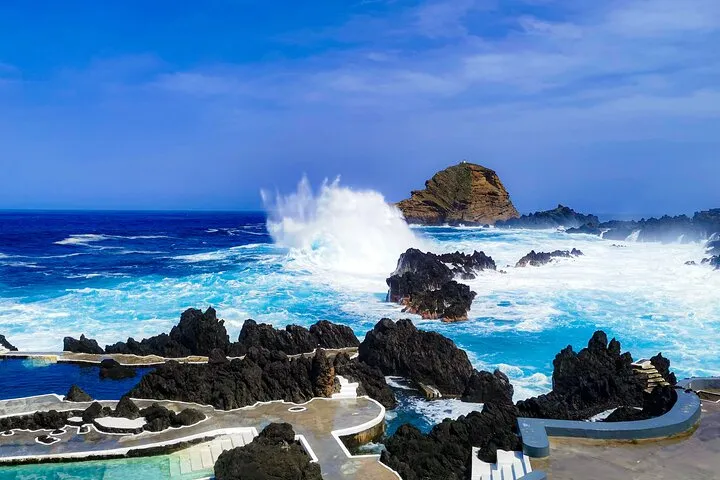 Natural Lava Pools