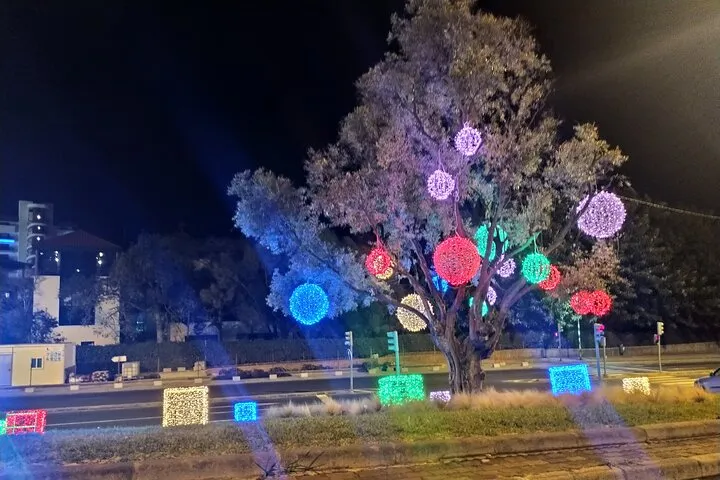 Funchal Christmas lights sightseeing night tour