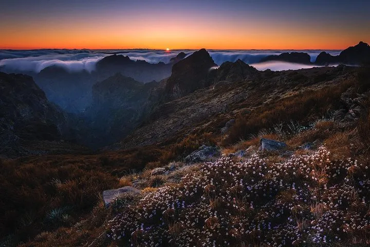 Sunrise Madeira Highest Peak