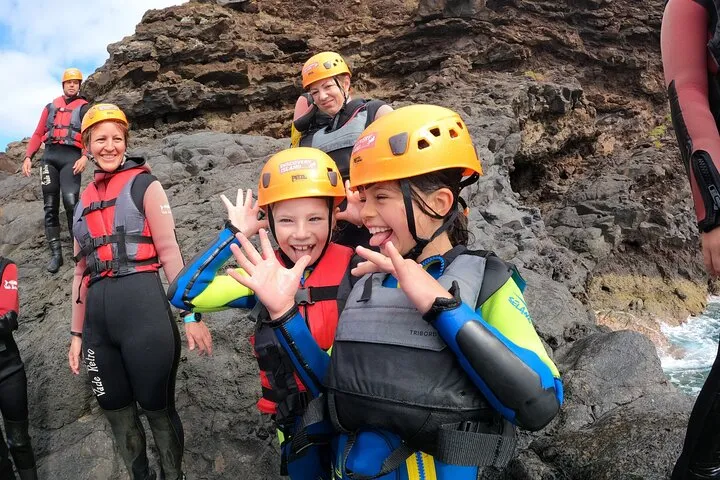 Coasteering Tour - Cliff jumping, swimming, scrambling.