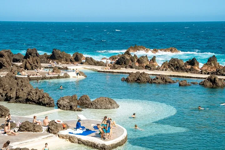 Porto Moniz, Seixal, Fanal Forest, Cliff Skywalk in Open Roof 4X4, photo 6