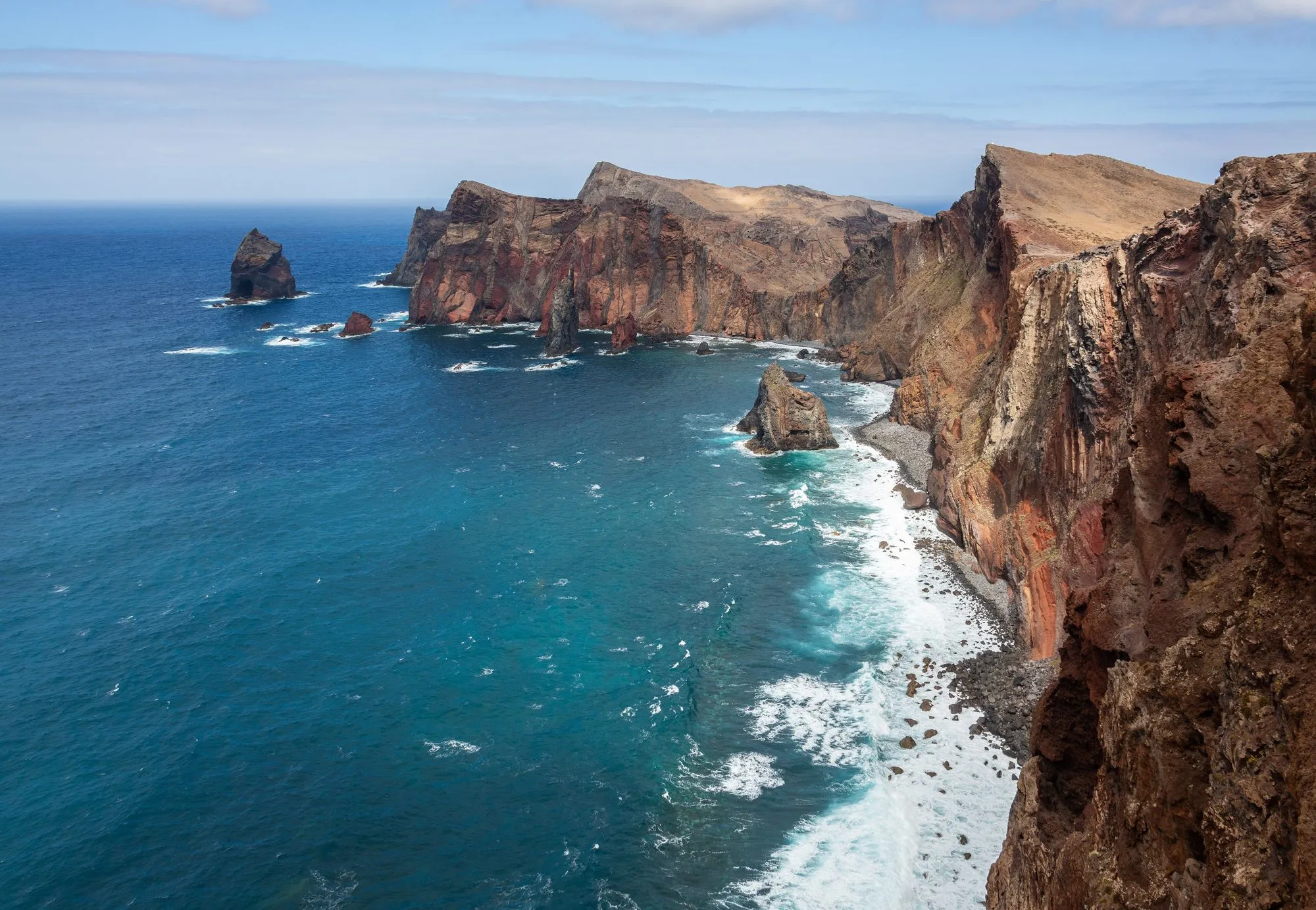 Cliffs of Ponta de São Lourenço